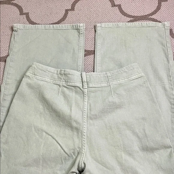 Anthropologie Pilcro Eventide High Rise Wide Leg Chino Trouser Pants, size 28 - Picture 8 of 16